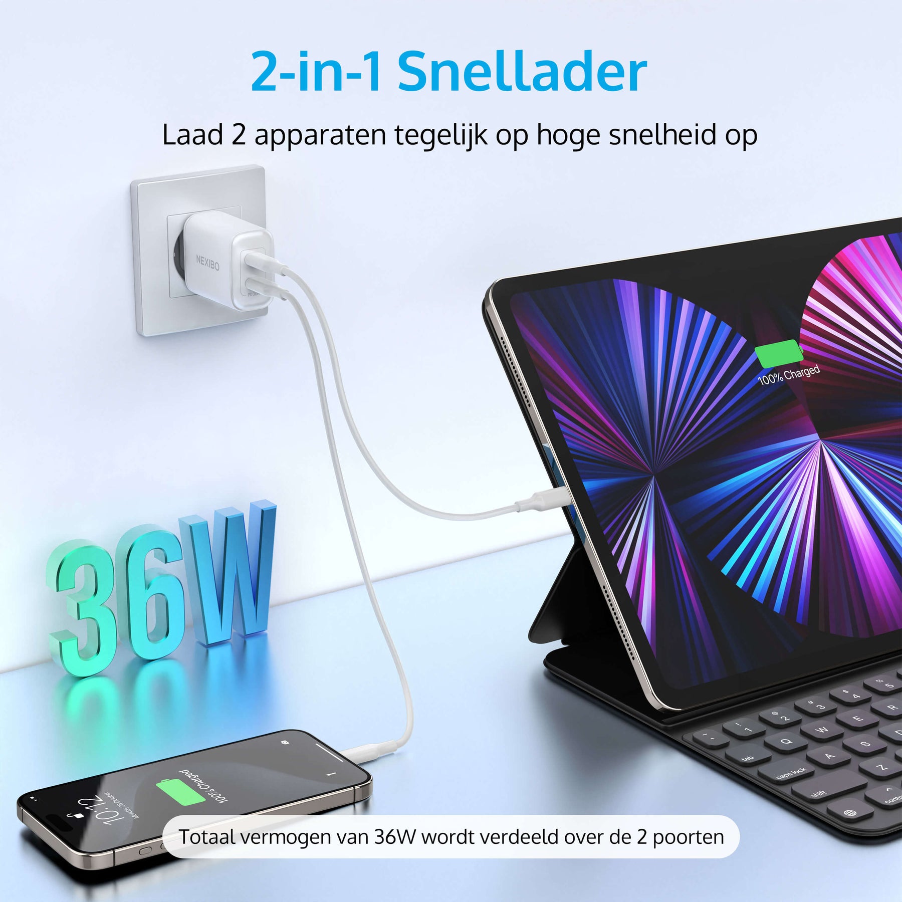 2-in-1 snellader